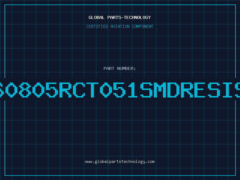 Aviation Part 5K60805RCT051SMDRESISTO