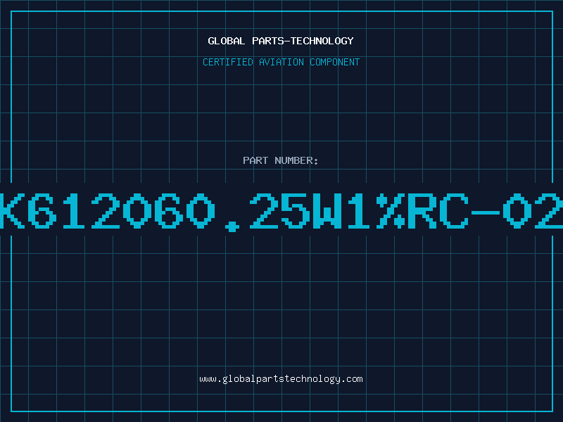 Aviation Part 5K612060.25W1%RC-02H
