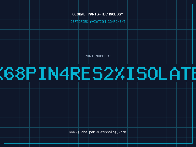 Aviation Part 5K68PIN4RES2%ISOLATED