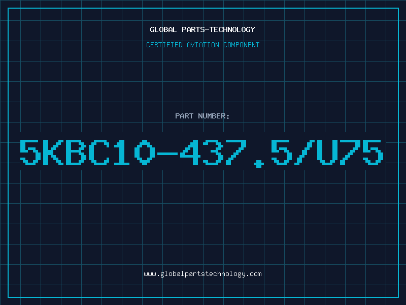 Aviation Part 5KBC10-437.5/U75