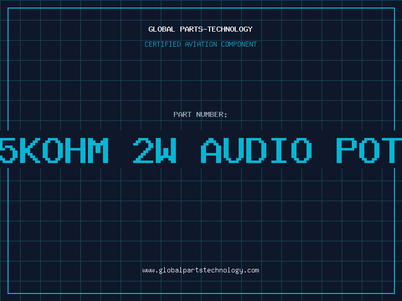 Aviation Part 5Kohm 2w Audio Pot