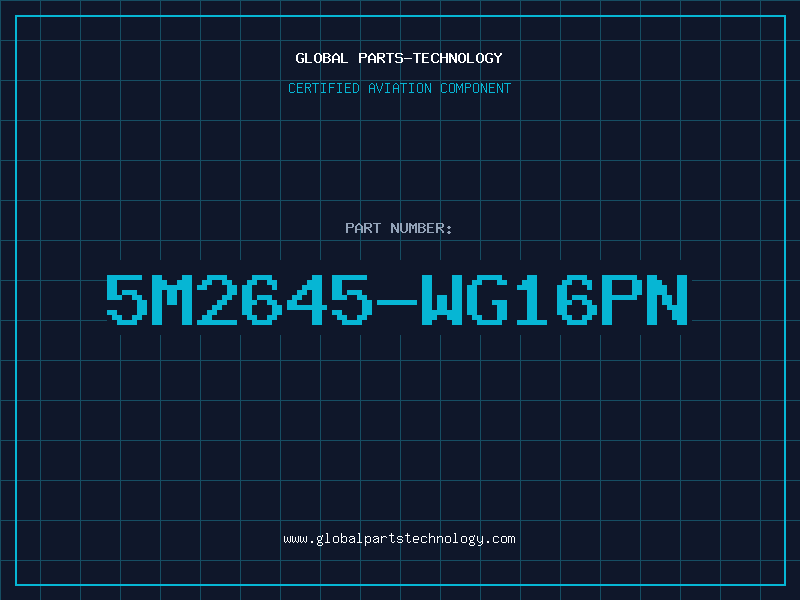 Aviation Part 5M2645-WG16PN