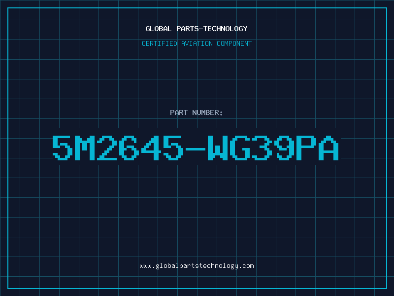 Aviation Part 5M2645-WG39PA