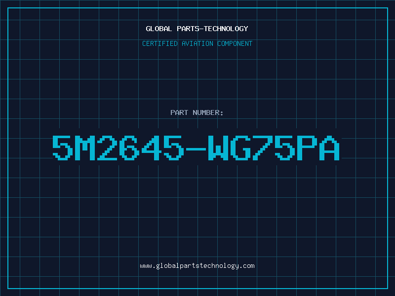 Aviation Part 5M2645-WG75PA