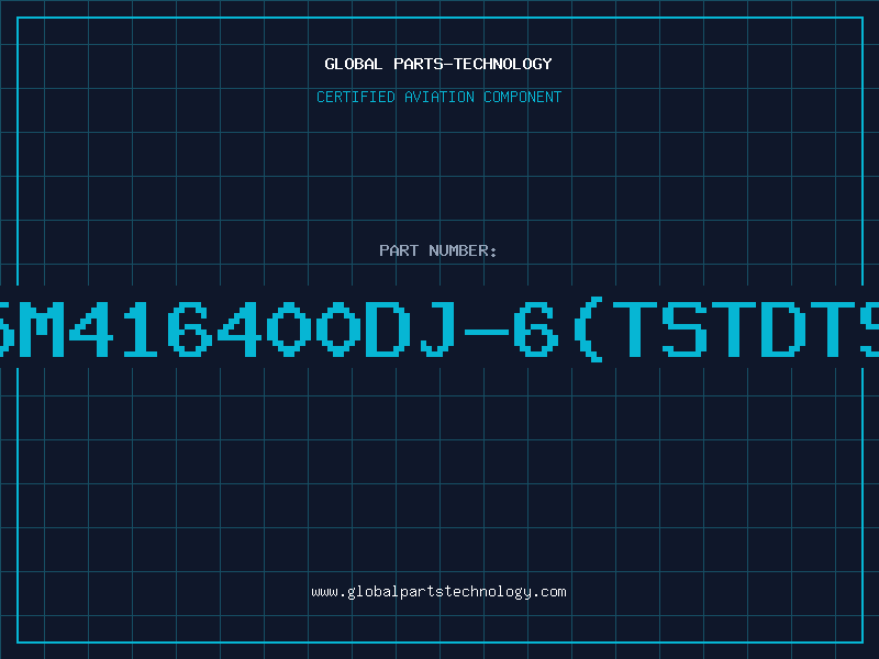 Aviation Part 5M416400DJ-6(TSTDTS