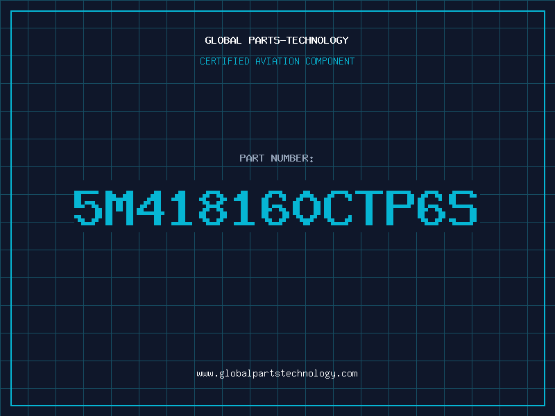 Aviation Part 5M418160CTP6S