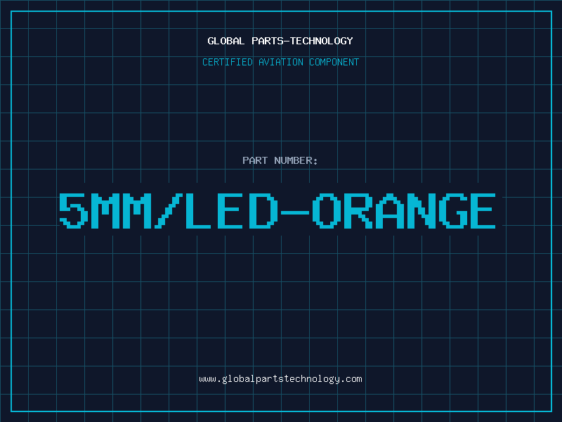 Aviation Part 5MM/LED-ORANGE