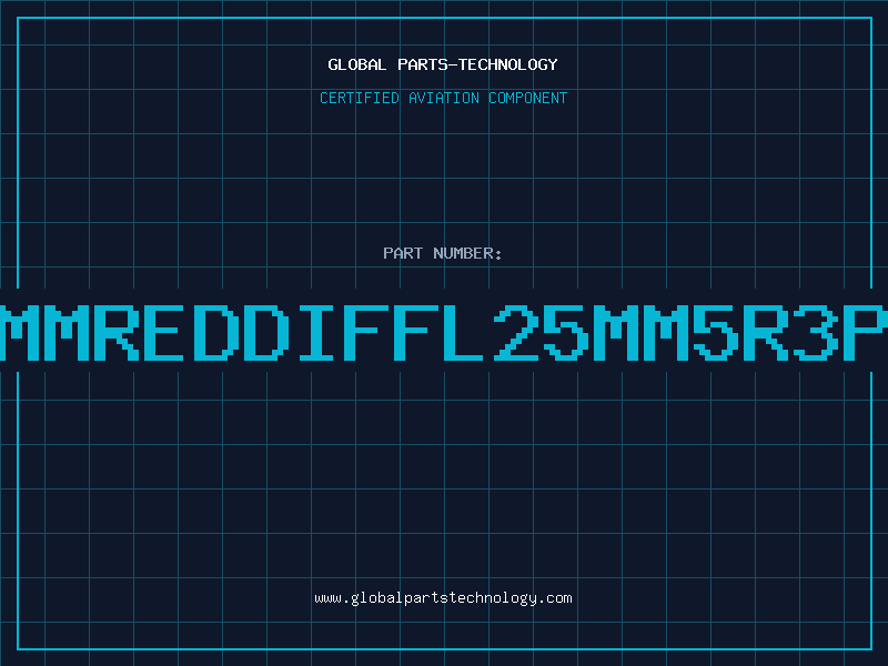 Aviation Part 5MMREDDIFFL=25MM5R3PD
