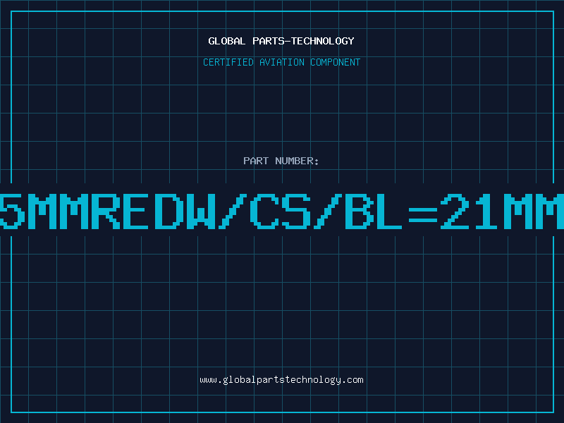 Aviation Part 5MMREDW/CS/BL=21MM