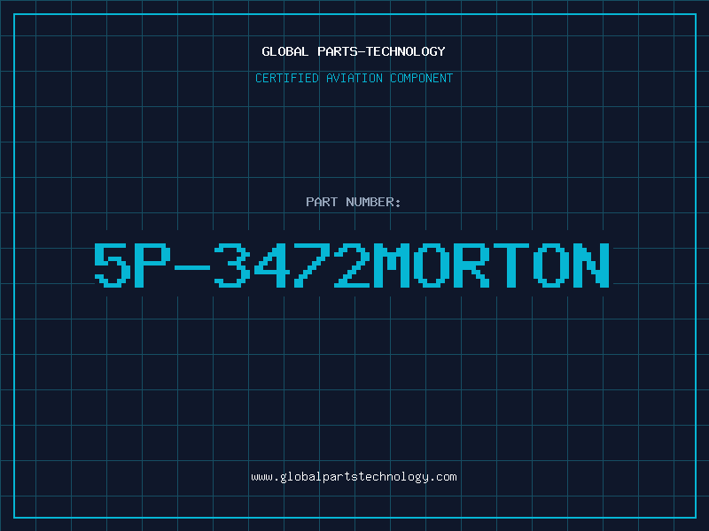 Aviation Part 5P-3472MORTON