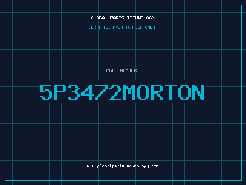 Aviation Part 5P3472MORTON