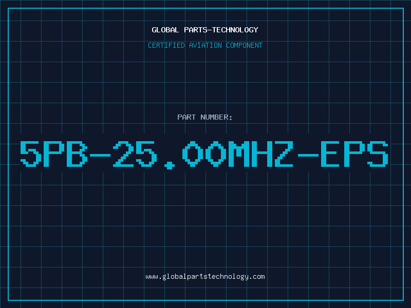 Aviation Part 5PB-25.00MHZ-EPS