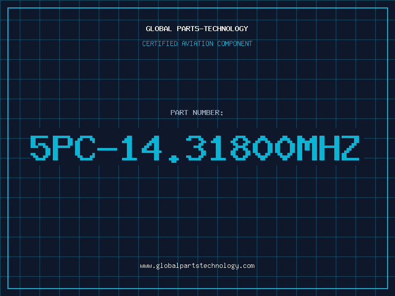 Aviation Part 5PC-14.31800MHZ
