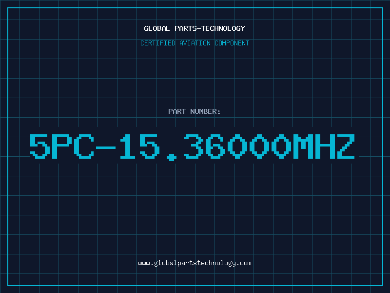 Aviation Part 5PC-15.36000MHZ