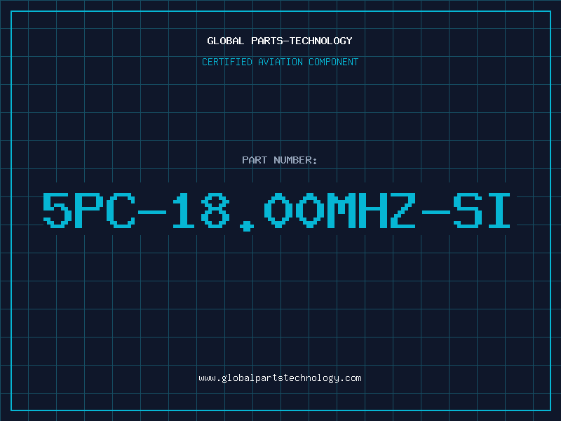 Aviation Part 5PC-18.00MHZ-SI