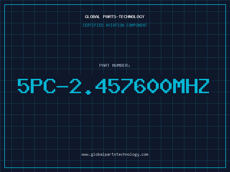 Aviation Part 5PC-2.457600MHZ