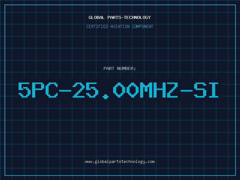 Aviation Part 5PC-25.00MHZ-SI