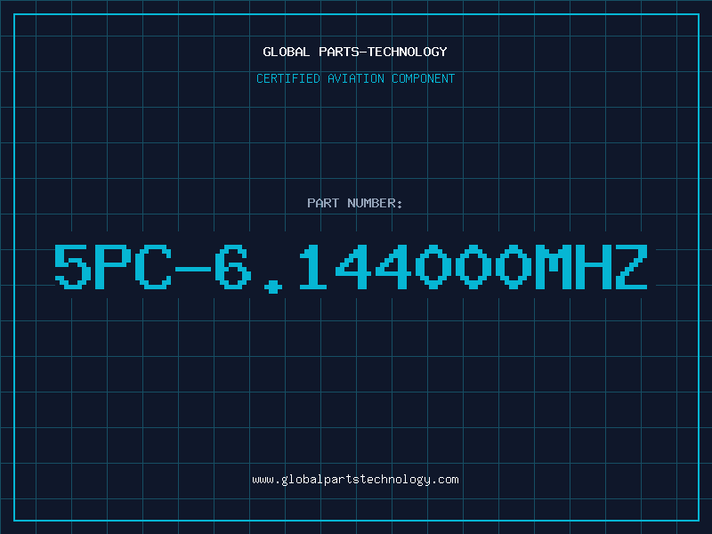 Aviation Part 5PC-6.144000MHZ