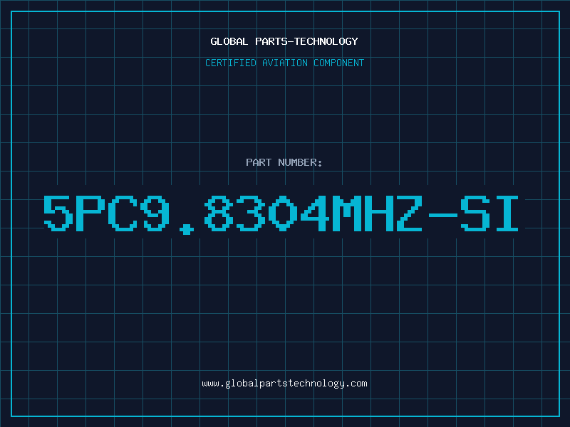Aviation Part 5PC9.8304MHZ-SI