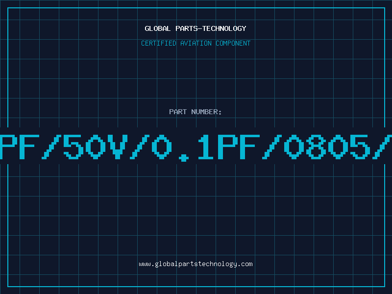 Aviation Part 5PF/50V/0.1PF/0805/T