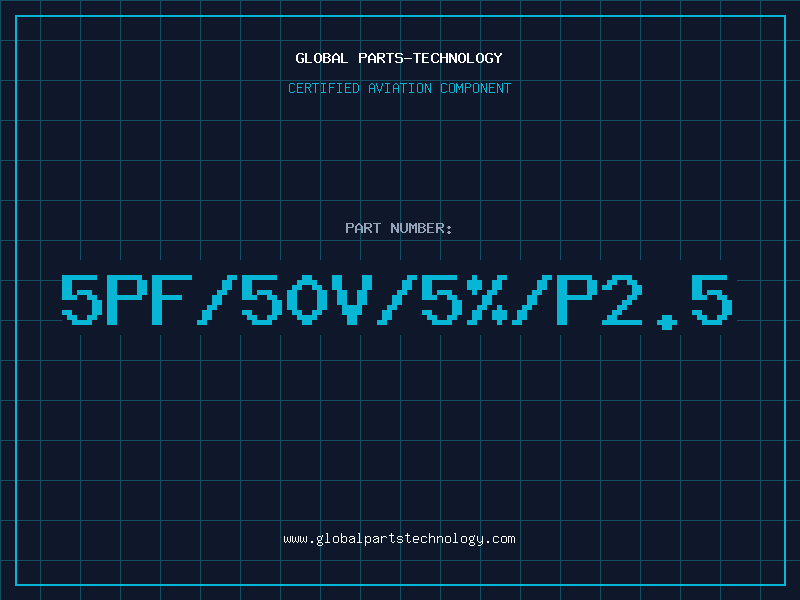 Aviation Part 5PF/50V/5%/P2.5