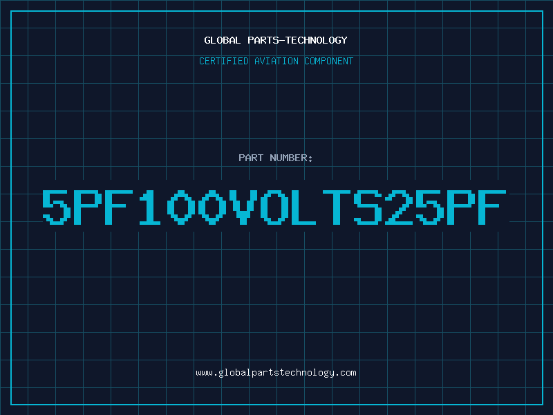 Aviation Part 5PF100VOLTS25PF