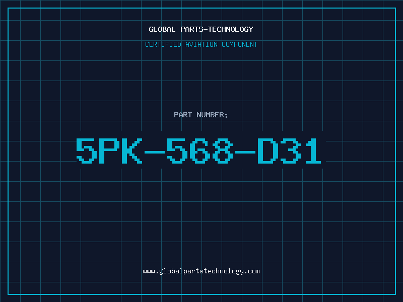 Aviation Part 5PK-568-D31