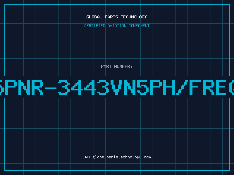 Aviation Part 5PNR-3443VN5PH/FREQ