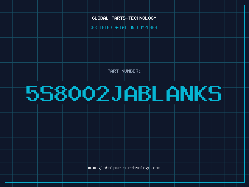 Aviation Part 5S8002JABLANKS