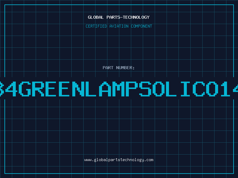 Aviation Part 5SF3LGB4GREENLampSolico14VGreen