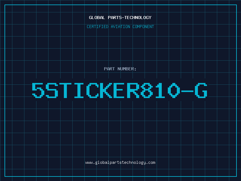 Aviation Part 5STICKER810-G