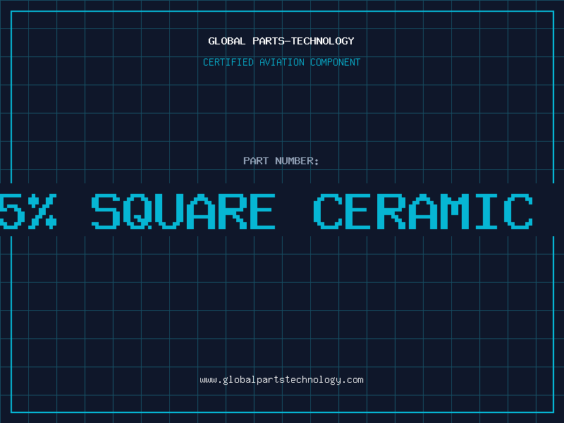 Aviation Part 5W 5% SQUARE CERAMIC RES