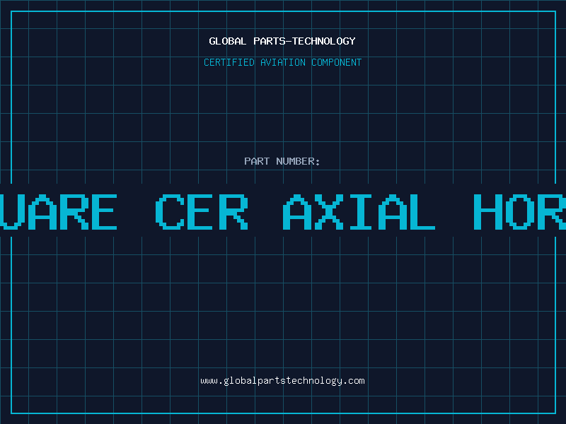Aviation Part 5W SQUARE CER AXIAL HORZ RES