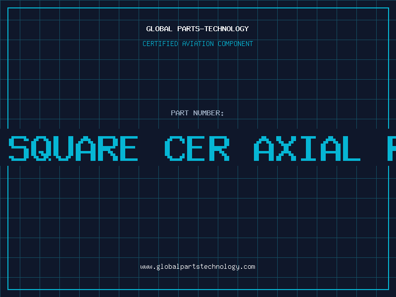 Aviation Part 5W SQUARE CER AXIAL RES