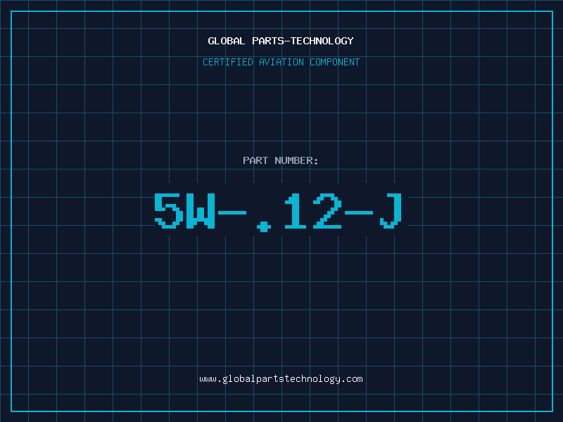 Aviation Part 5W-.12-J