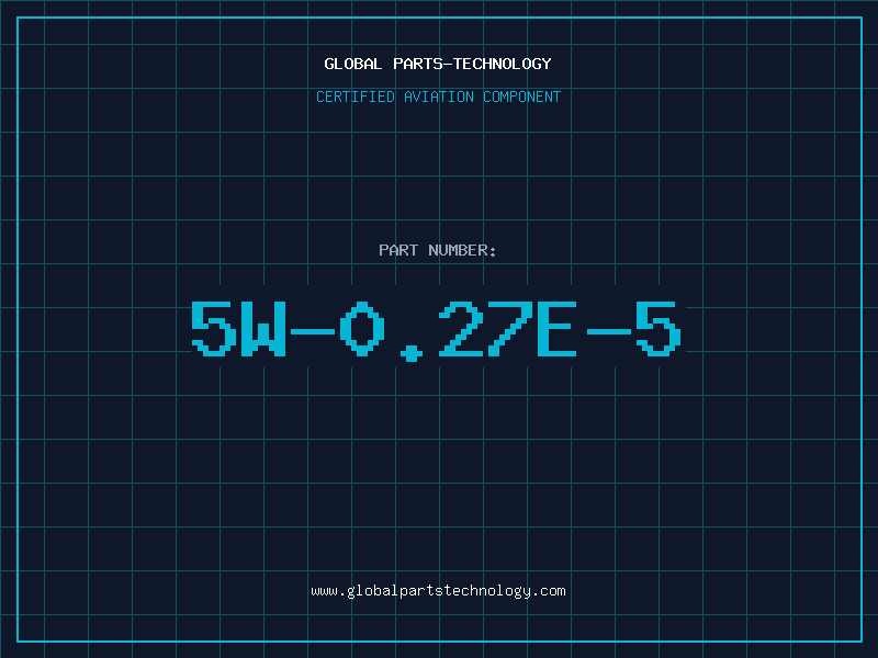 Aviation Part 5W-0.27E-5