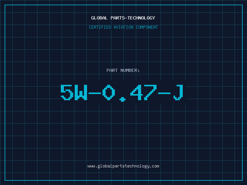 Aviation Part 5W-0.47-J