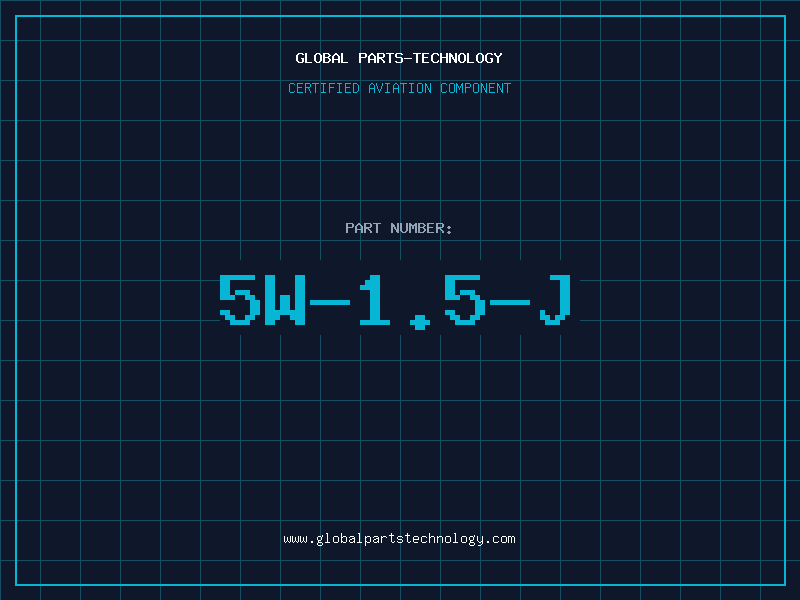 Aviation Part 5W-1.5-J