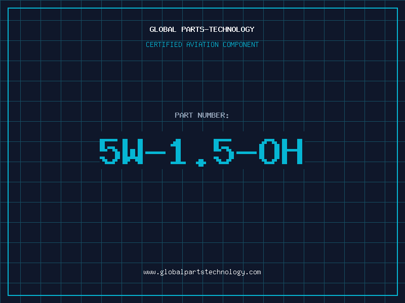 Aviation Part 5W-1.5-OH