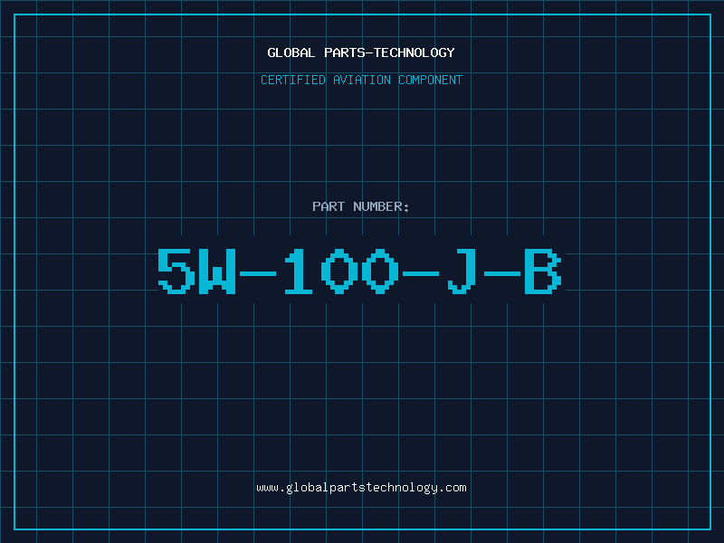 Aviation Part 5W-100-J-B
