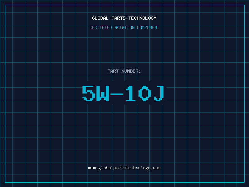 Aviation Part 5W-10J