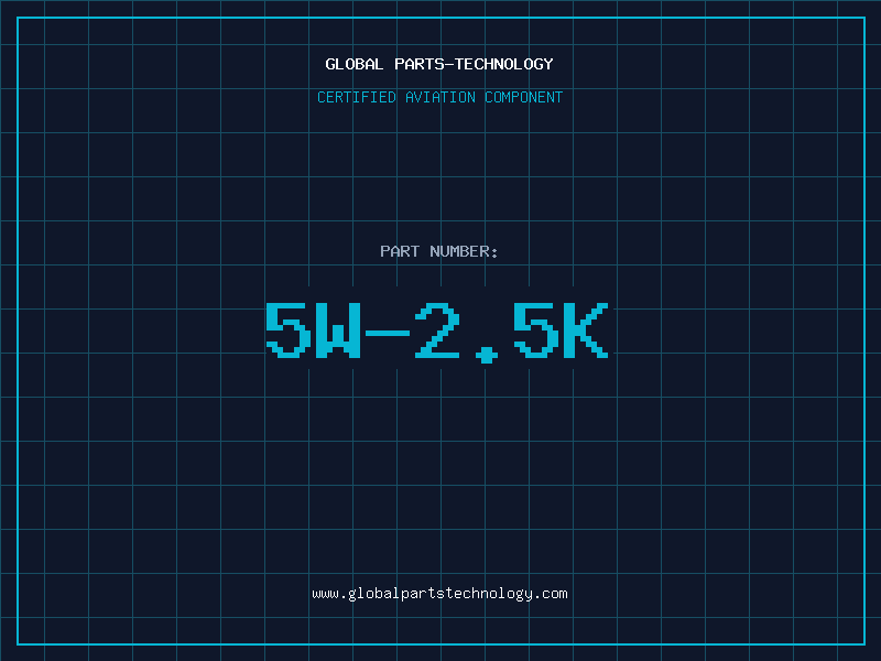 Aviation Part 5W-2.5K