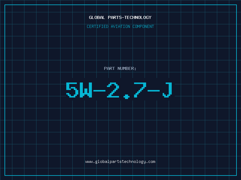 Aviation Part 5W-2.7-J
