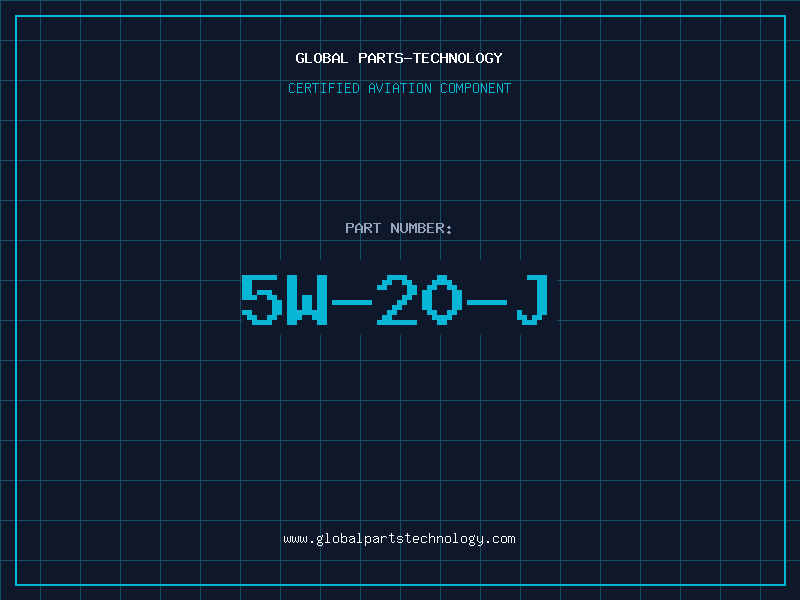 Aviation Part 5W-20-J