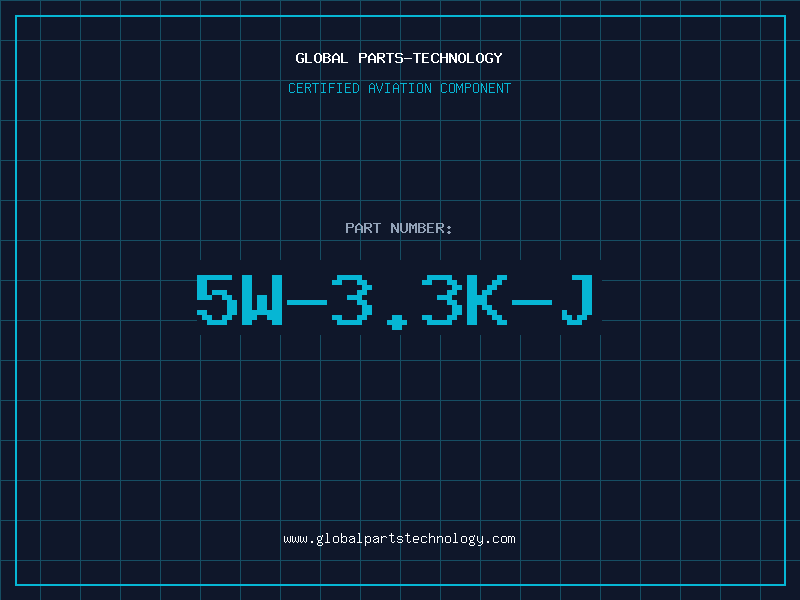 Aviation Part 5W-3.3K-J