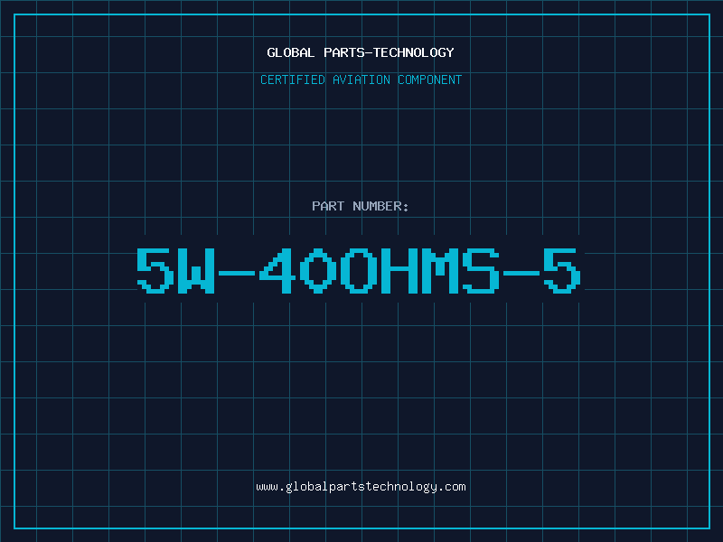 Aviation Part 5W-40OHMS-5