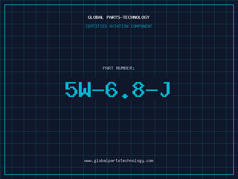 Aviation Part 5W-6.8-J