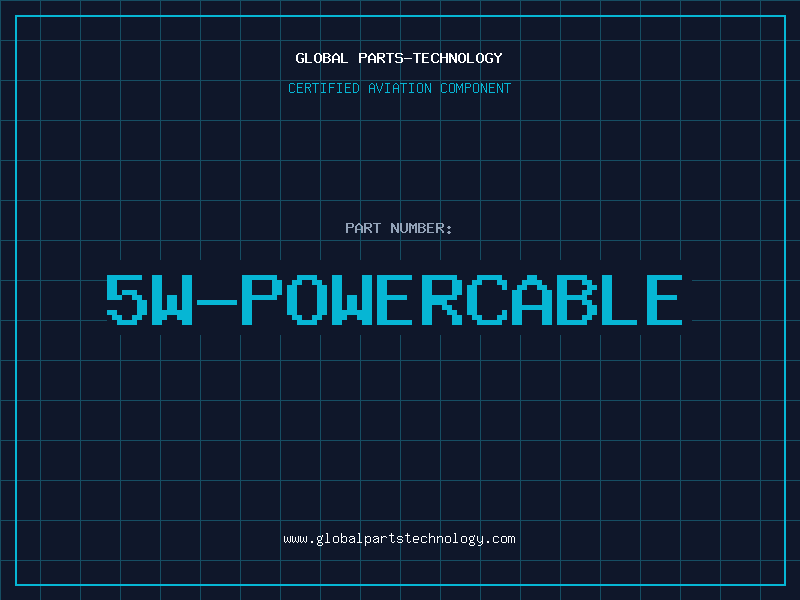 Aviation Part 5W-POWERCABLE