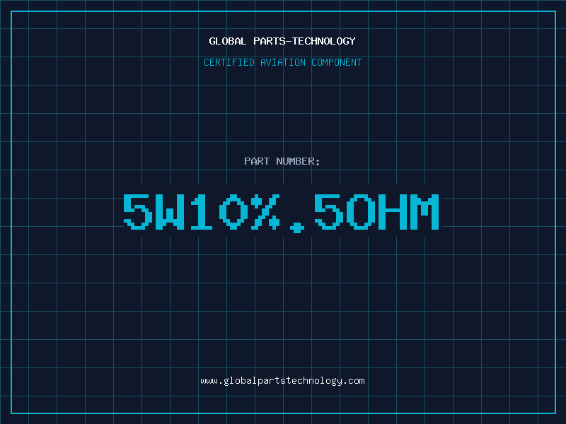 Aviation Part 5W10%.5OHM