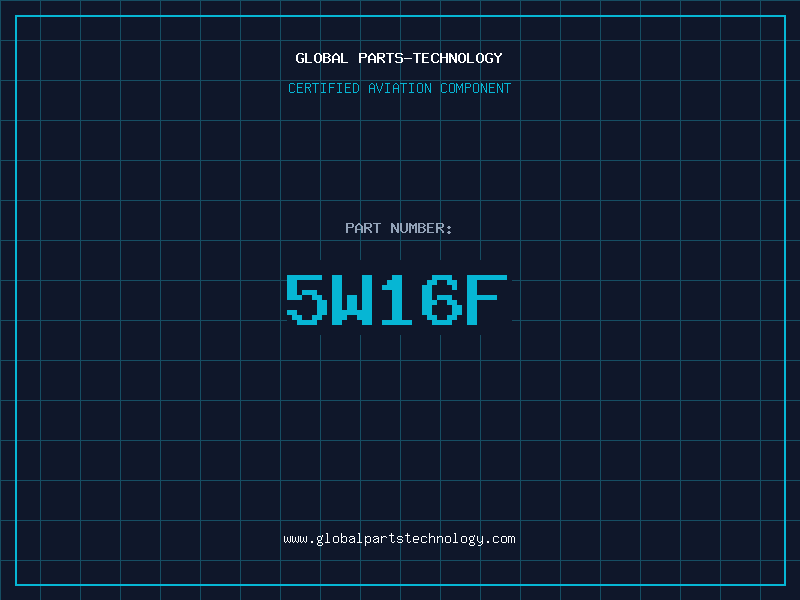 Aviation Part 5W16F